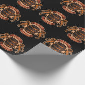 lioneiken loop Aangepaste bierbrouwerij Cadeaupapier (Hoek)