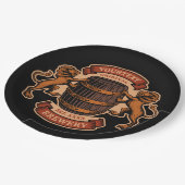  lioneiken loop Aangepaste bierbrouwerij Papieren Bordje (Gekanteld)