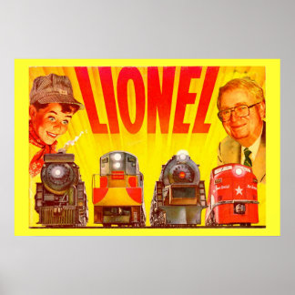 Lionel Gepersonaliseerd Poster
