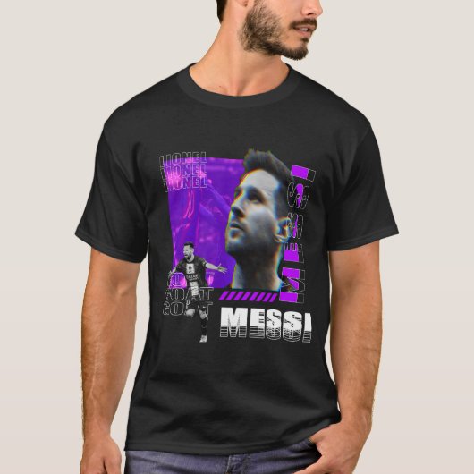 Lionel Messi, Goat | T-shirt (Voorkant)