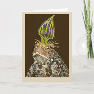 Lionel the Toad wenskaart Kaart