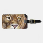 Lionen hebben het recht op een mooie kunst genaamd bagagelabel (Voorkant horizontaal)