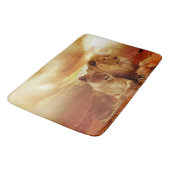 Lionen samen badmat (Gekanteld)