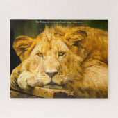 Lioness Big Cats. Jigzaag Puzzle Legpuzzel (Horizontaal)