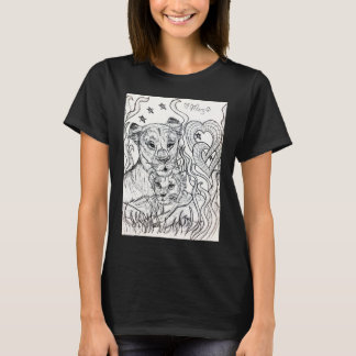 Lioness en Cub Love T-shirt