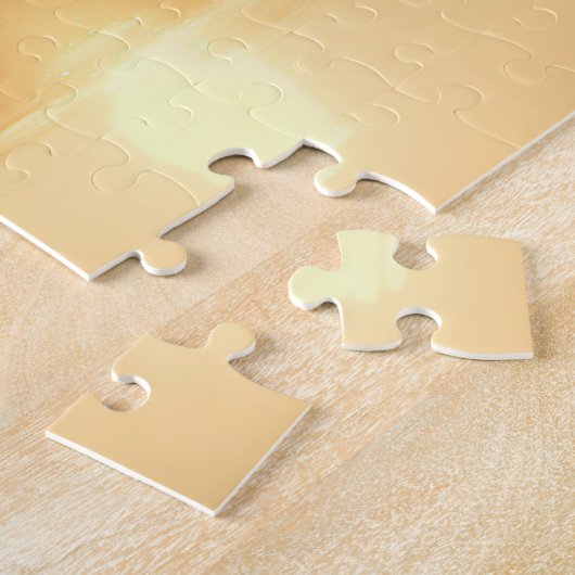 Lioness neemt een pauze in Sunset Jigzaag Puzzle Legpuzzel (Zijkant)