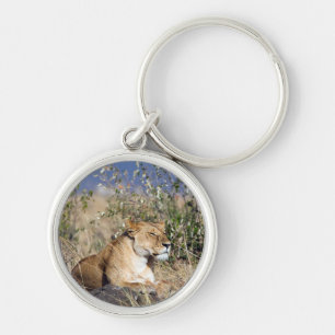 Lioness ruststing sleutelhanger