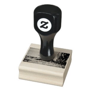 Lioness stretting 	rubberstempel