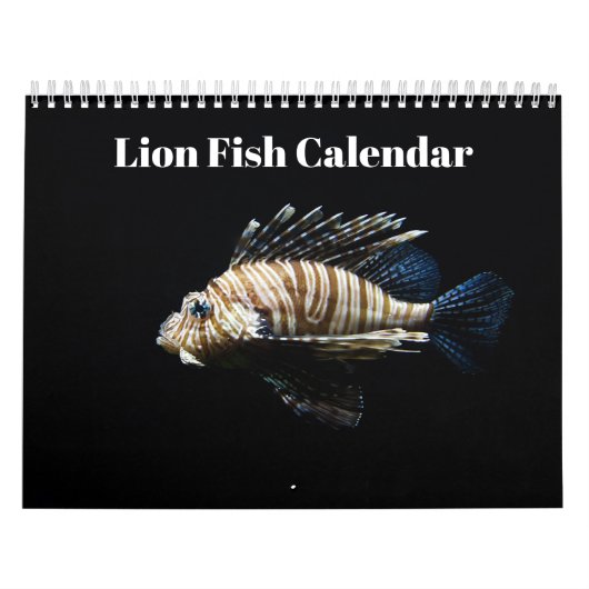 Lionfish 2025 kalender (Hoes)