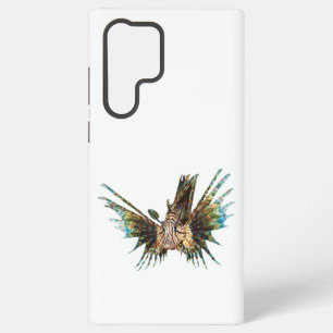 Lionfish - Abstract Ontwerp - Knippen uit een foto Samsung Galaxy Hoesje