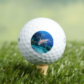 Lionfish of Pterois Miles, Ocean Reef Fish Golfballen (Insitu Shirt)