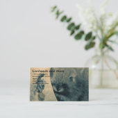 Lionhead en meer visitekaartje (Staand voorkant)