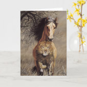 Lionheart Kaart (Gele Bloem)