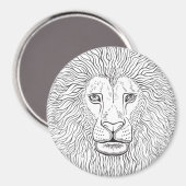 Lionkoppen Magneet (Voorkant / Achterkant)