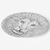 Lionkoppen Papieren Bordje (Gekanteld)