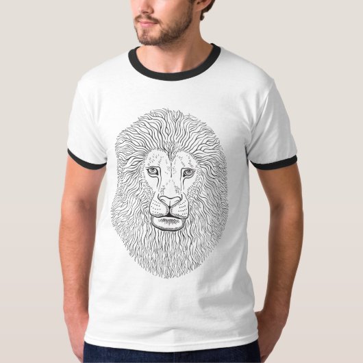 Lionkoppen T-shirt (Voorkant)