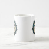 Lionne Mère. Tasse à café Écosse (Centre)