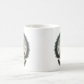 Lionne mère. Tasse de café Écosse (Centre)