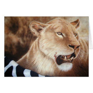 Lionne sur son meurtre