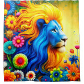 Lionontwerp Douchegordijn (Voorkant)