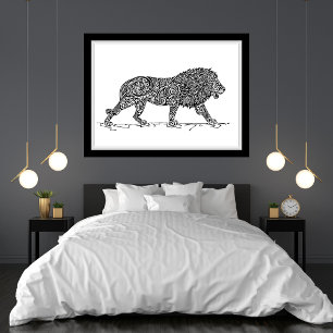 Lionontwerp Poster