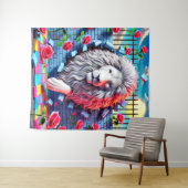 Lionontwerp Wandkleed (In Situ (horizontaal))