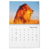 Lions [1] Calendrier mural (Feb 2026)