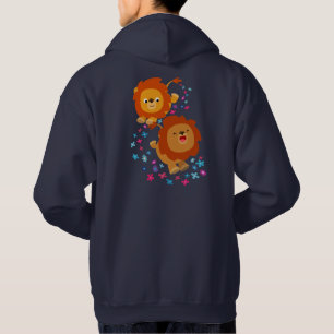 Lions Caricatures Dans Le Sweat - shirt à capuche