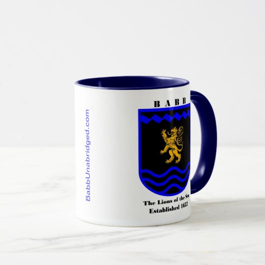 Lions de la mer Babb Mug (Devant droit)