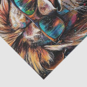 Lion's Den9 Tissuepapier (Detail)