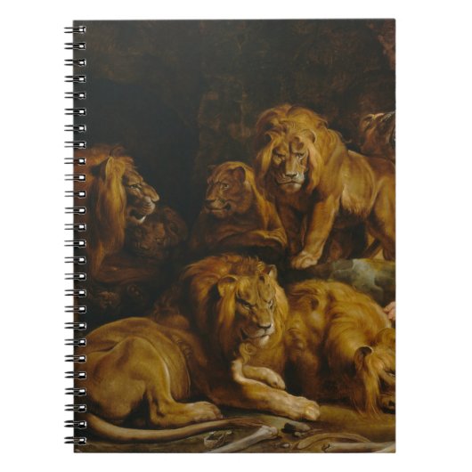 Lions’ Den notitieboek (Voorkant)