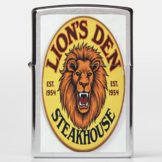 Lion's Den Steakhouse Zippo aansteker