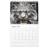 Lions en architecture calendrier 2023 (Feb 2026)
