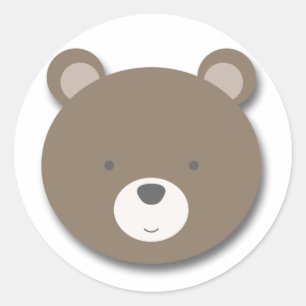 Lions et tigres et ours {Ours} Stickers