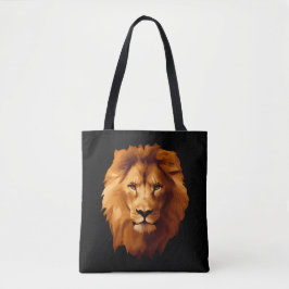Lion's Face Canvas tas