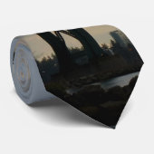 Lions Gate Cravates Vancouver Souvenir Necktie Cus (Roulé)