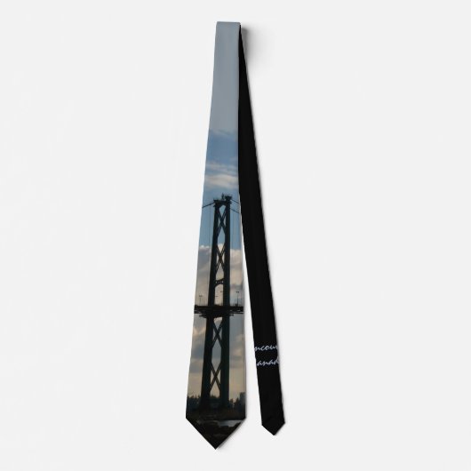 Lions Gate Stropdassen Vancouver Souvenir Necktie (Voorkant)