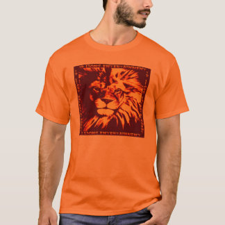 Lion's hoofd - Sinaasappel T-shirt