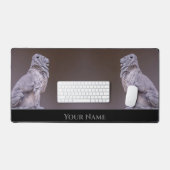 Lions majestueux comme élégantes statues de pierre (Clavier et souris)