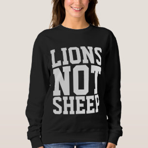 LIONS NIET SCHEPEN VAN T-SHIRTS EN ZWEEFSELS