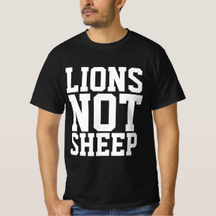 LIONS NON SHEEP T-SHIRTS