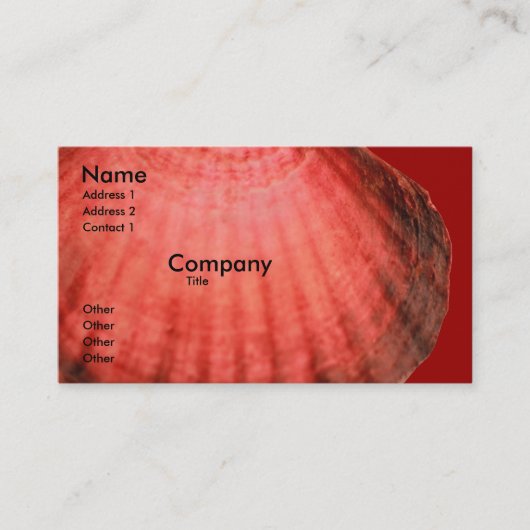 Lions Paw Visitekaartje (Voorkant)