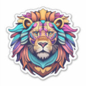 Lion's Roar Premium Sticker Set (Voorkant)