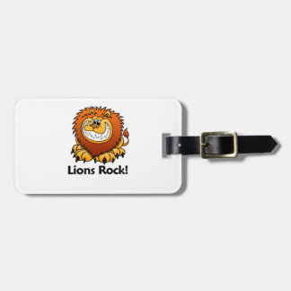 Lions Rock. Bagagelabel