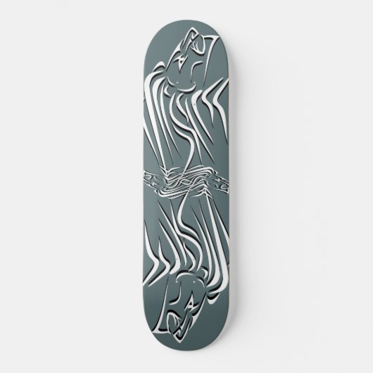 Lions Skateboard Running - Vos Couleurs (Recto)