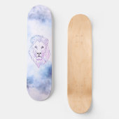 Lions teints en camaïeu font du skateboard (Recto)