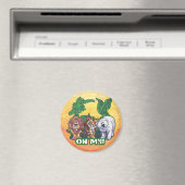 Lions Tiger Beren Oh Mijn Magneet (Insitu (Vaatwasser))