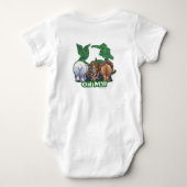 Lions Tiger Beren Oh Mijn Romper (Achterkant)