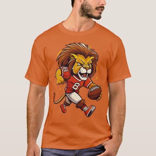 Lions TouchdownAmerican T-shirt (Voorkant)