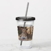 Lions Tumbler Acryl Drinkbeker (Achterkant)